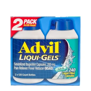 کپسول ژلاتینی ایبوپروفن 200 میلی گرم ادویل بسته 2 عددی Advil Liqui-Gels