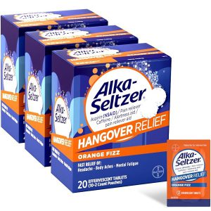 قرص جوشان آلکاسلتزر Alka-Seltzer Hangover Relief