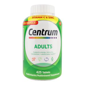 مولتی ویتامین سنتروم بزرگسالان  425 عدد Centrum Adults Multivitamins