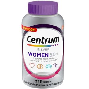 مولتی ویتامین زنانه سنتروم سیلور ومن پلاس Centrum Silver Women 50 Plus