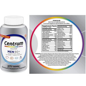 مولتی ویتامین مردانه سنتروم سیلورمن پلاس Centrum Silver for Men 50 Plus