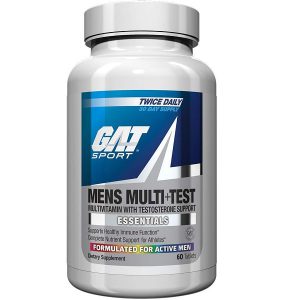 تست بوستر و مولتی ویتامین مردانه گت GAT SPORT MENS MULTI+TEST