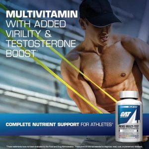 تست بوستر و مولتی ویتامین مردانه گت GAT SPORT MENS MULTI+TEST