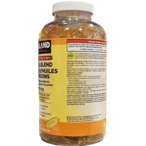 روغن ماهی ترکیبی کرکلند Kirkland Wild Fish Oil Blend Alaskan Salmon Oil