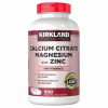 کلسیم سیترات منیزیم و زینک کرکلند Kirkland Calcium Citrate Magnesium Zinc