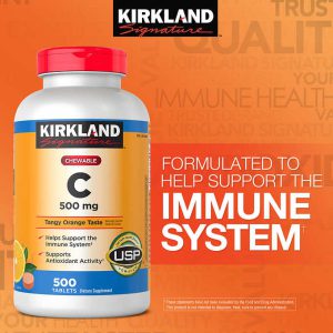 ویتامین ث کرکلند 500 میلی گرم Kirkland Vitamin C