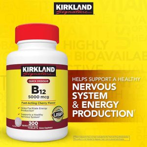 ویتامین ب 12 کرکلند 5000 میکروگرم  Kirkland B12