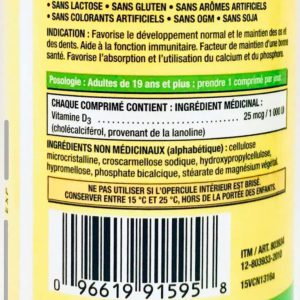 ویتامین دی کرکلند 25 میکروگرم Kirkland Signature Vitamin D3