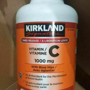 ویتامین ث کرکلند همراه با هیپ رز Kirkland Vitamin C 1000mg