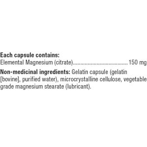 منیزیم سیترات وبر نچرالز 150 میل 300 عدد Webber Naturals Magnesium Citrate