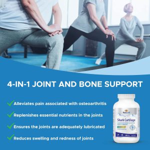 کپسول شارک کارتیلیج MapleLife Shark Cartilage ضد التهاب مفاصل
