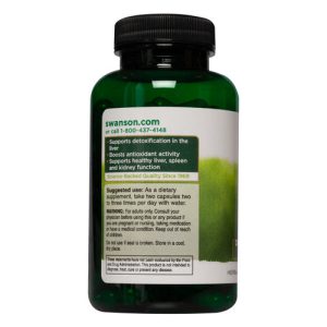 کپسول خار مریم سوانسون Swanson Milk Thistle