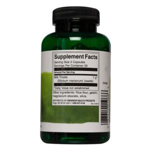 کپسول خار مریم سوانسون Swanson Milk Thistle