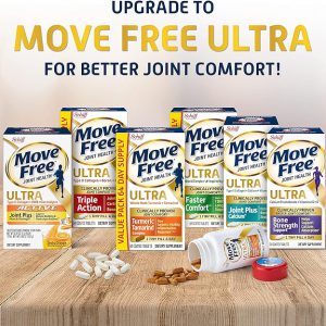 تقویت کننده مفاصل موفری ادونس به همراه ام اس ام Move Free Advanced Plus MSM