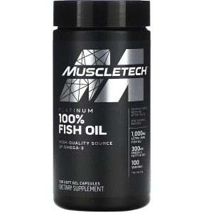روغن ماهی ماسل تک Muscletech Platinum 100% Omega Fish Oil