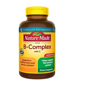 ب کمپلکس نیچرمید Nature Made B Complex حاوی ویتامین C و اسید فولیک
