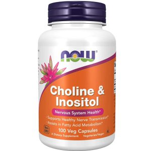 کولین و اینوزیتول ناو 100 عدد Now Foods Choline & Inositol