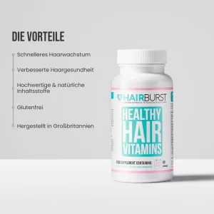 تقویت کننده و ضد ریزش موی هیربرست HAIRBURST HEALTHY HAIR VITAMINS