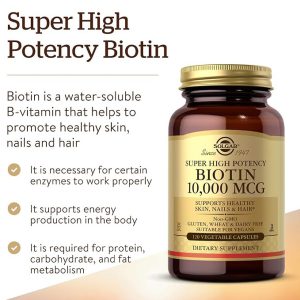 بیوتین سولگار Solgar Biotin 10000 Mcg