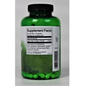 کپسول سرکه سیب سوانسون Swanson Apple Cider Vinegar