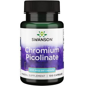 کروم پیکولینات سوانسون 100 عدد Swanson Chromium Picolinate
