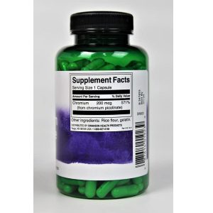 کروم پیکولینات سوانسون 200 عدد Swanson Chromium Picolinate