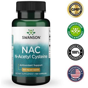 ان استیل سیستئین سوانسون Swanson NAC N-Acetyl Cysteine
