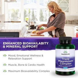 کمپلکس تریپل منیزیم سوانسون Swanson Triple Magnesium Complex