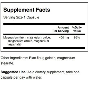 کمپلکس تریپل منیزیم سوانسون Swanson Triple Magnesium Complex