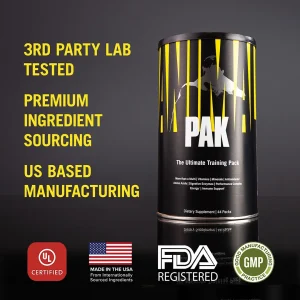 مولتی ویتامین و مینرال انیمال پک یونیورسال Universal Nutrition ANIMAL PAK