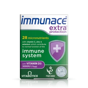 قرص ایمیونس اکسترا ویتابیوتیکس VITABIOTICS Immunace Extra Protection