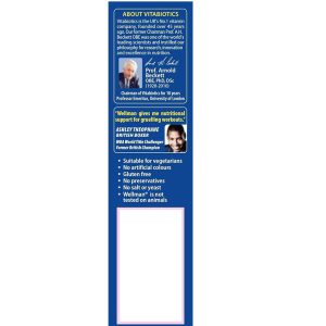 مولتی ویتامین مردانه ول من اسپرت ویتابیوتیکس VITABIOTICS Wellman Sport