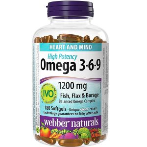 امگا 3 6 9 وبر نچرالز Webber Naturals Omega 3-6-9