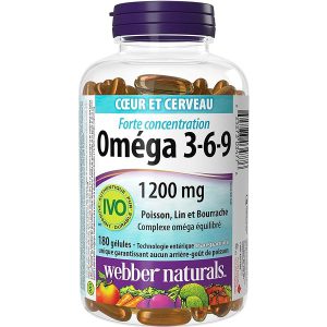 امگا 3 6 9 وبر نچرالز Webber Naturals Omega 3-6-9