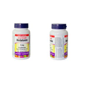 ملاتونین وبر نچرالز 300 عدد Webber Naturals Melatonin 5mg