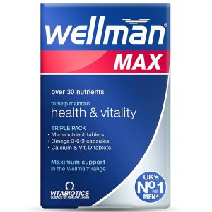 مولتی ویتامین ول من مکس ویتابیوتیکس VITABIOTICS WELLMAN MAX