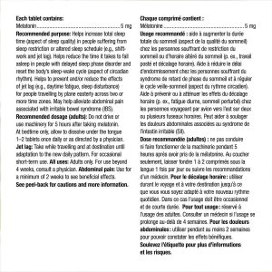 ملاتونین وبر نچرالز 400 عدد Webber Extra Strength Melatonin 5mg