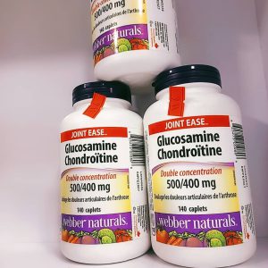 کمپلکس گلوکزامین کندروئیتین وبر نچرالز 500/400 میلی‌گرم 140 کپسول
