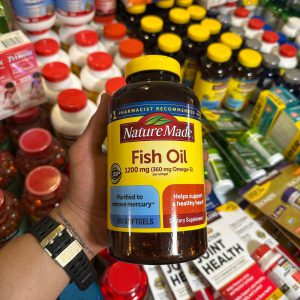 روغن ماهی نیچرمید 1200 میلی گرم 300 عدد