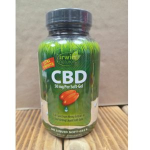 سی بی دی اروین نچرالز 50 میل 60 عدد Irwin Naturals CBD