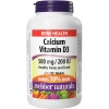 کلسیم ویتامین دی وبر نچرالز Webber Calcium Vitamin D3 500mg/200IU