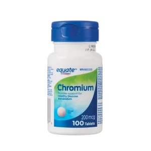 کرومیوم اکویت 200 میکروگرم 100 عدد Equate Chromium