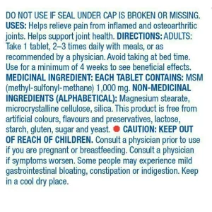 ام اس ام اکویت 1000 میلی گرم 160 عدد Equate MSM