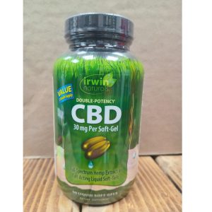 سی بی دی اروین نچرالز 30 میل 60 عدد Irwin Naturals CBD 30Mg