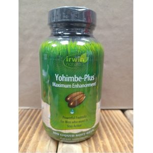 یوهمبین پلاس اروین نچرالز Irwin Naturals Yohimbe-Plus