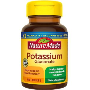 پتاسیم گلوکونات نیچرمید 550 میل 100 عدد Nature Made Potassium Gluconate