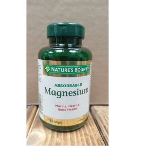 منیزیم نیچرز بونتی 125 عدد Nature's Bounty Absorbable Magnesium