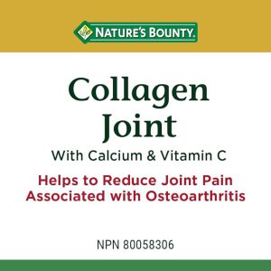 کلاژن جوینت نیچرز بونتی 120 عدد همراه با کلسیم و ویتامین c