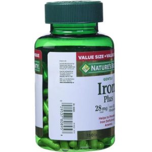 قرص آهن ایرون پلاس نیچرز بونتی 28 میلی گرم 150 عدد