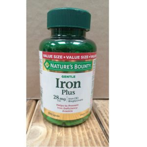 قرص آهن ایرون پلاس نیچرز بونتی 28 میلی گرم 150 عدد